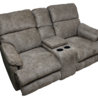 Sofa Reclinable Angie 2 puestos con Consola